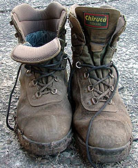 Three year old Chiruca Trekking boots!